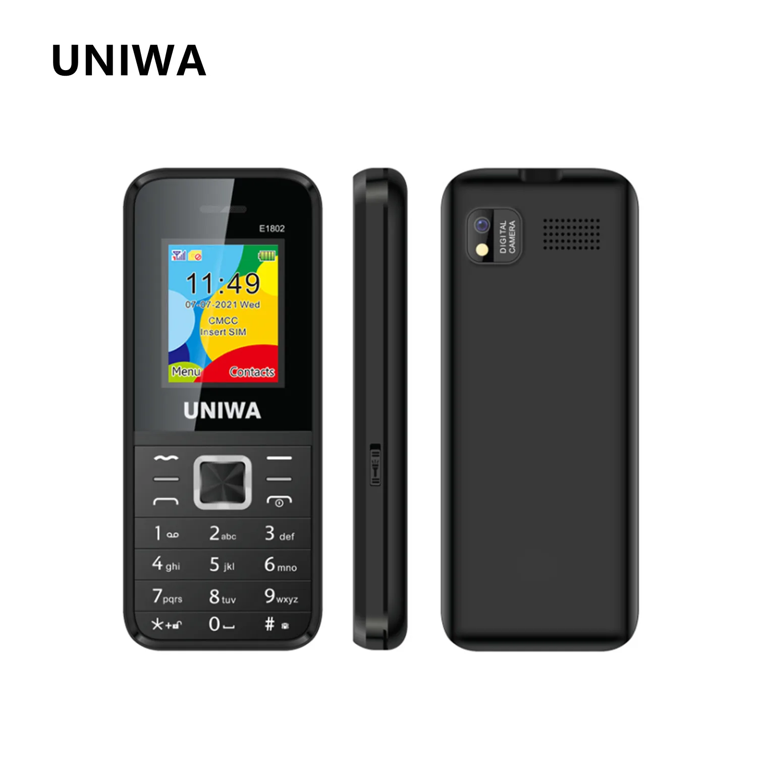 UNIWA E1802 клавиатура для телефона телефоны с кнопками длительное время ожидания FM GSM