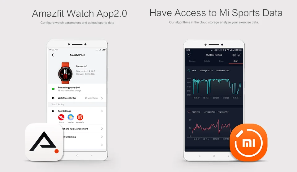 Huami Amazfit Pace умные часы Amazfit умные часы Bluetooth gps информация толчок пульса Интеллектуальный монитор