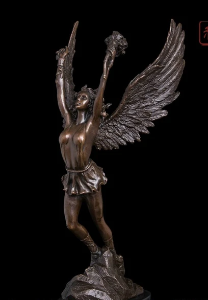 JP S1150 абстрактное искусство Скульптура бронзовая медная мраморная основа