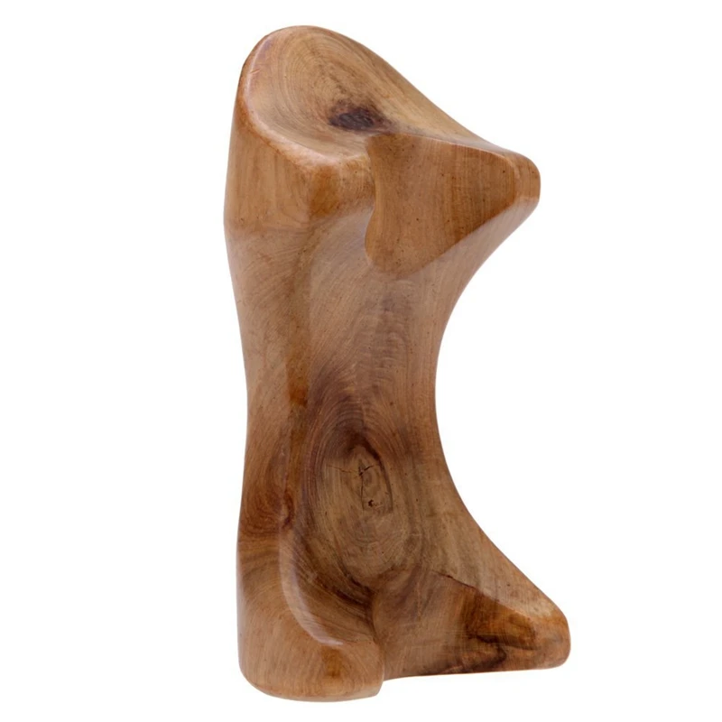 4-кнопочный деревянный массаж спины шеи плеч ног рефлексотерапия ручной Форма