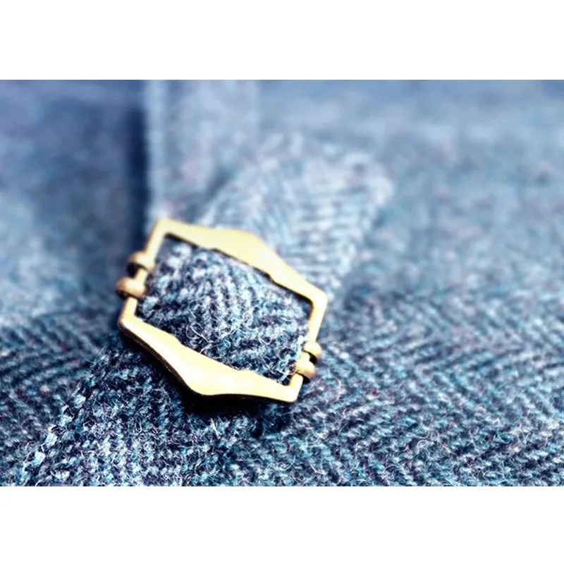 Мужской костюмный жилет светильник-голубого цвета однобортный смешанного для