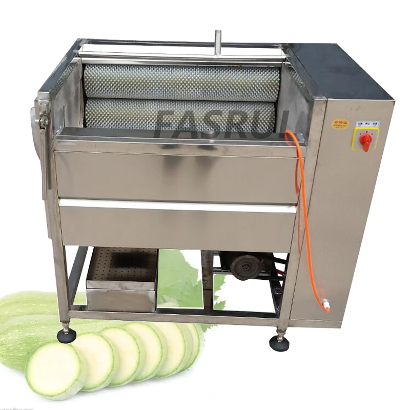 

High Performance Vegetable Washing And Peeling Machine Industrial Yam Peeling Machine