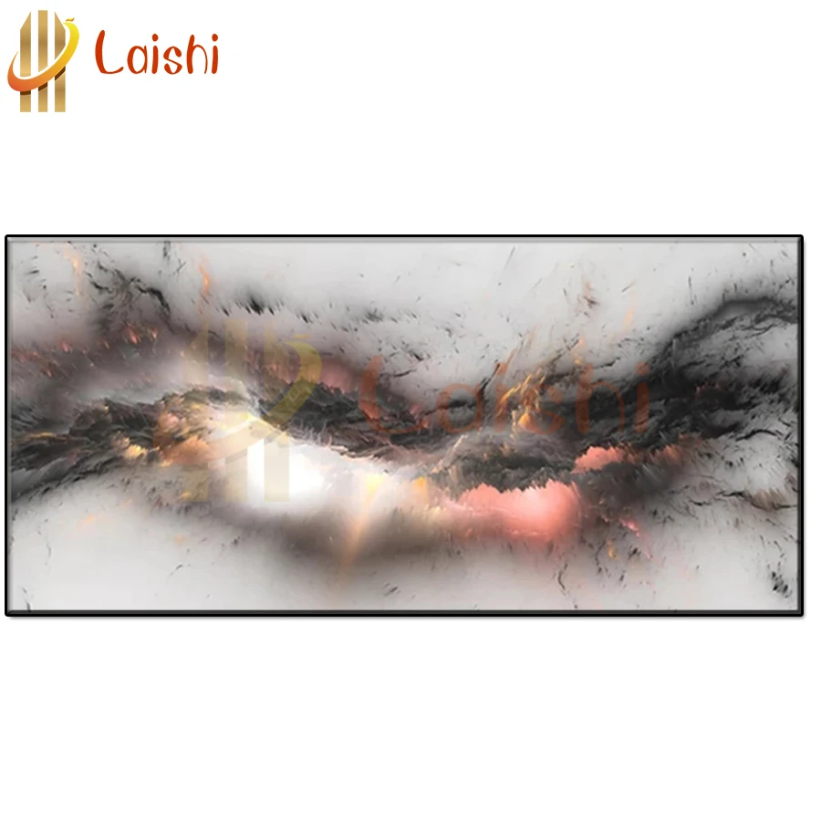 

DIY Diamond Painting Grey Color Cloud Abstract Oil Painting Diamond Embroidery Mosaic Diamond Cross Stitch Tools Home Decor