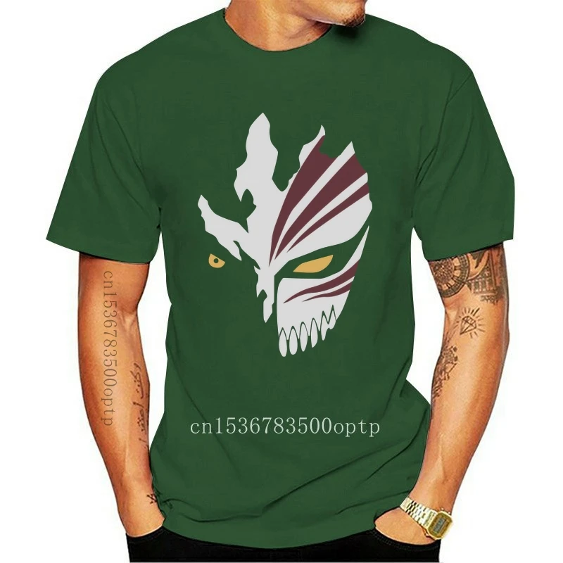 

Ichigo Hollow Mask Bleach Anime T Shirt Latest Fun T-shirt Top Casual Wear
