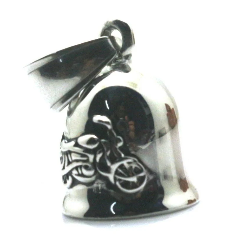 

Men Small and Exquisite Jingle Bell Cool Motorcycle Biker Newest Pendant Jewelry