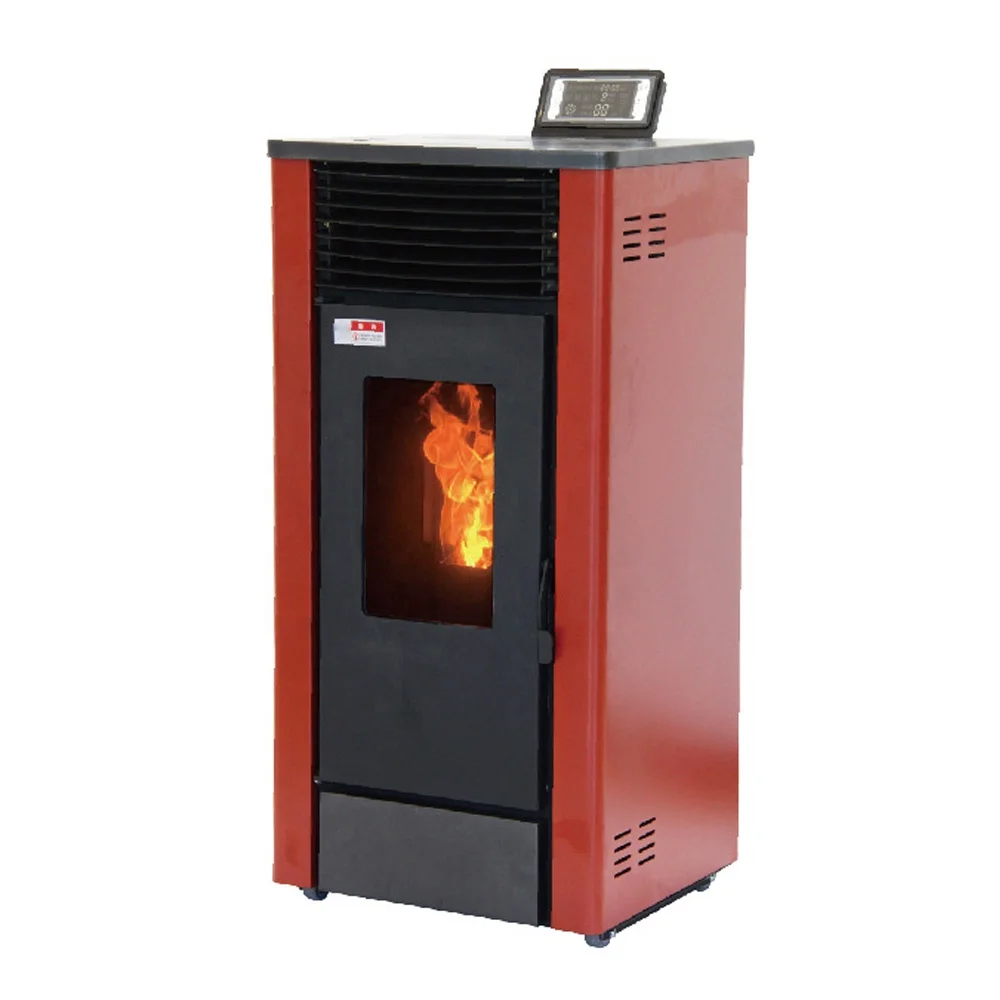 70W/80W Indoor Wood Burning Energy-saving and Environmentally Friendly Warm Air Fireplace Pellet burner with electronic pellet | Бытовая
