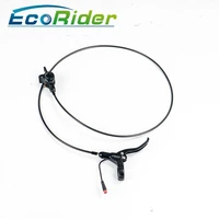 ecorider e4 9 off road electric scooter front and rear oil brake with handle