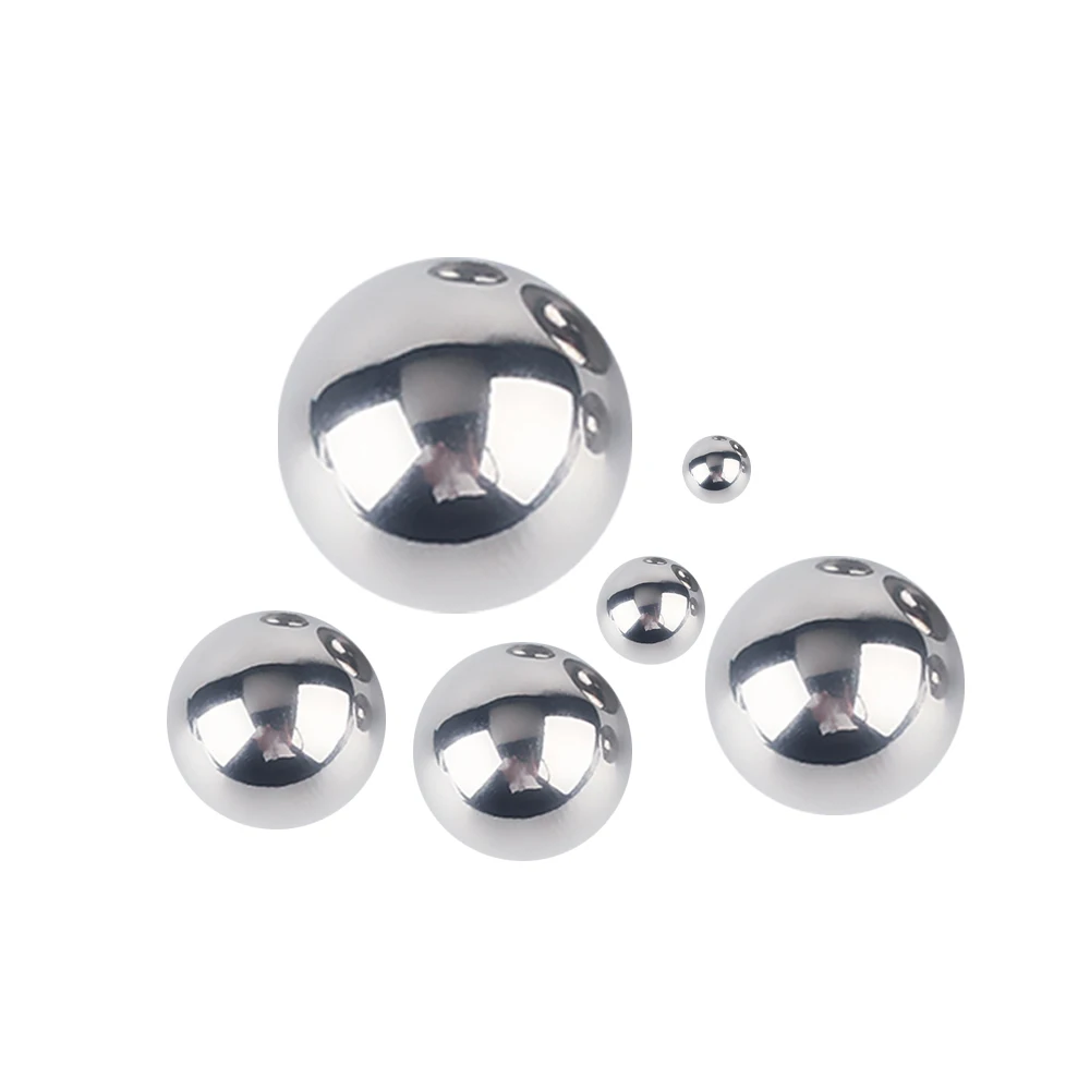 Buy 100pcs GCR15 Bearing Steel Balls1.2/2/3/3.175/3.969/4.5/5/6/6.35/7/8/9/9.525mm OD Small Ball G10 High Precision Screw