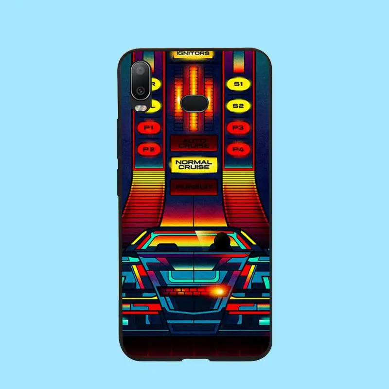 PENGHUWAN Knight Rider Kitt автомобиль черный ТПУ мягкий резиновый чехол для телефона Samsung A10