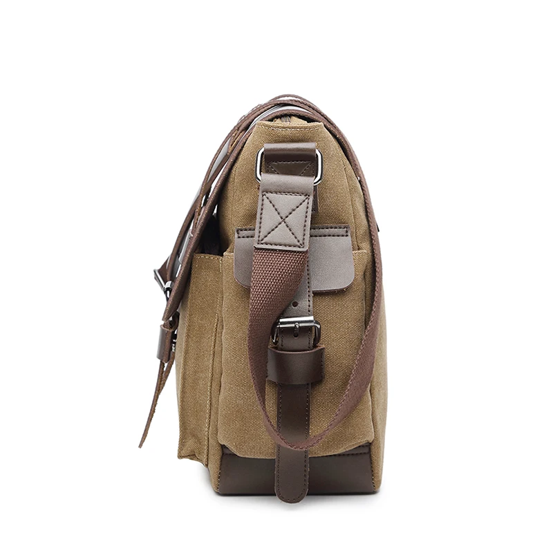13.3 Inch Canvas Laptop Shoulder Bag Notebook Case for Men Teens School Bags Macbook Acer hp Dell |