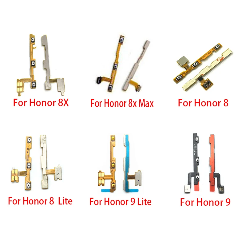 

20 шт./лот кнопка регулировки громкости кнопка включения выключения гибкий кабель для Huawei Mate S 7 8 9 10 30 Lite 20 Pro 20X Max