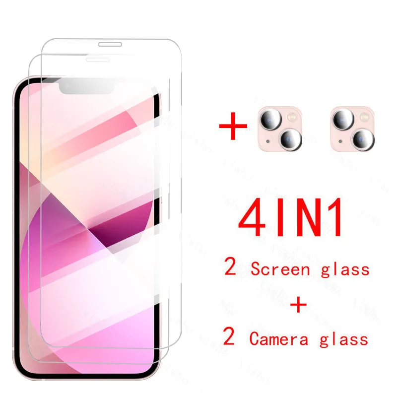 

4 в 1 Защитная пленка для камеры Iphone 13 защитное стекло I phone 13 Pro Max Mini 2021
