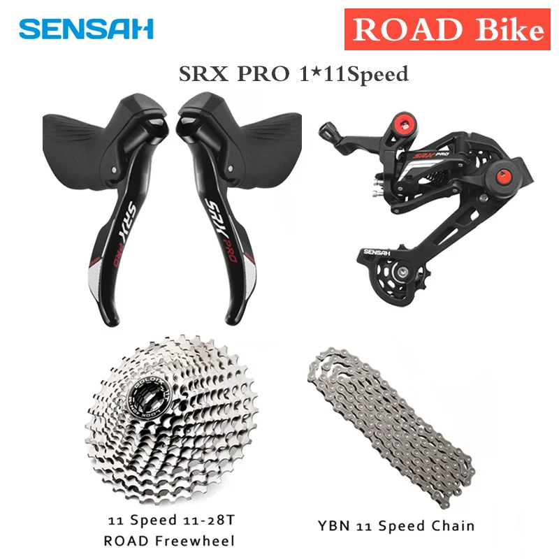 SENSAH SRX PRO 1x11 рычаг переключения передач для дорожного велосипеда 11 S велосипедный