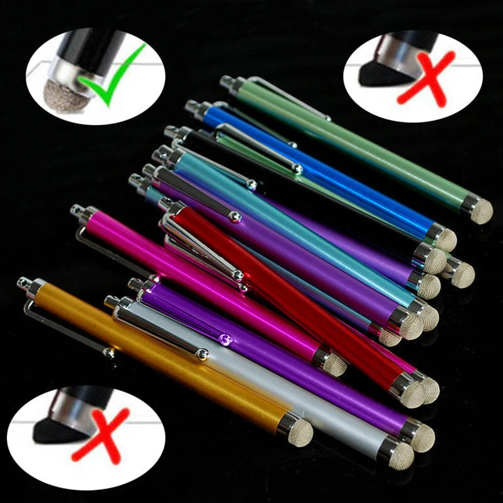 

9.0 Metal Mesh Tip Touch Screen Stylus Pen For Smart Cell Phone Tablet PC