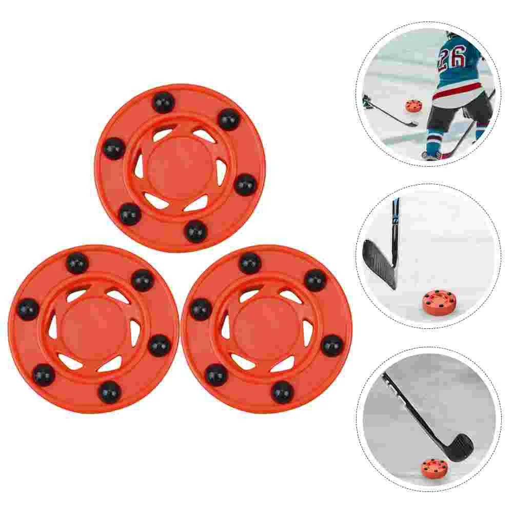 

3pcs Roller Hockey Game Puck Inline Hockey Puck Street Hockey Puck Balls