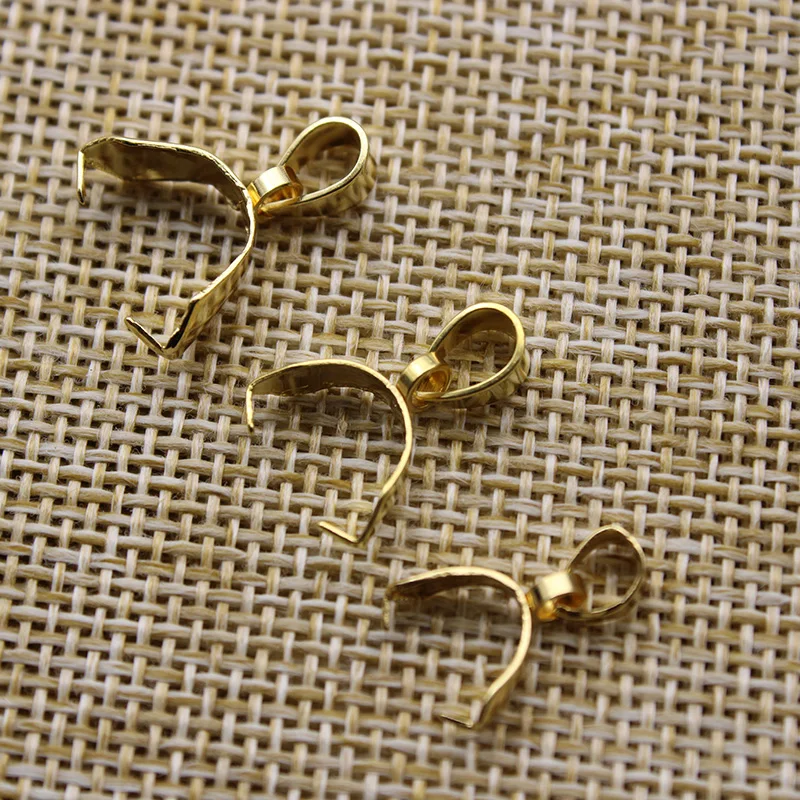 10 шт. ожерелье из нержавеющей стали подвески зажимное соединитель застежки для