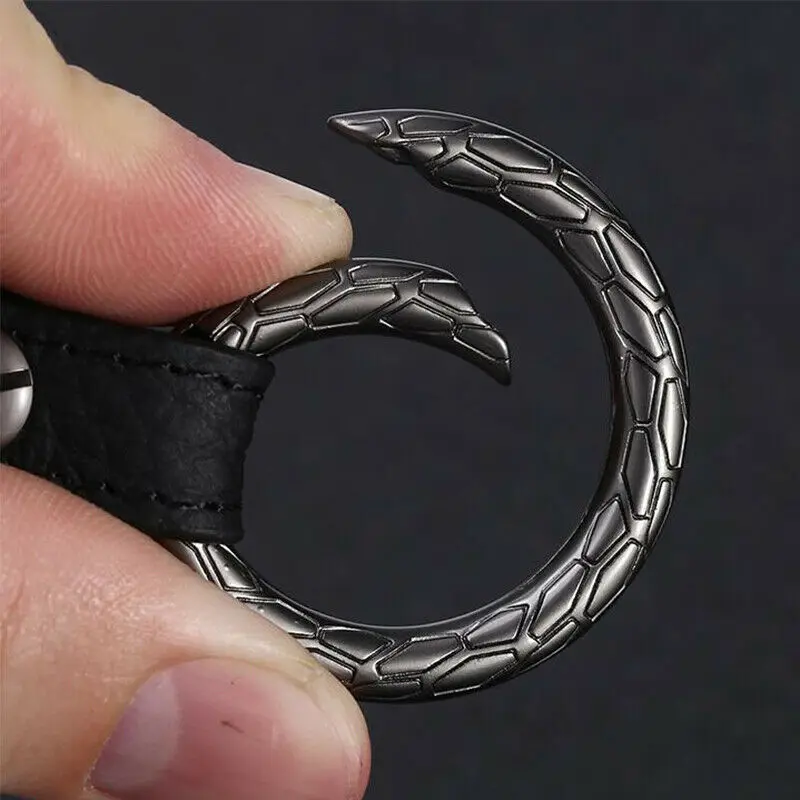 Автомобильный Дистанционный металлический чехол-держатель для ключей с пряжкой