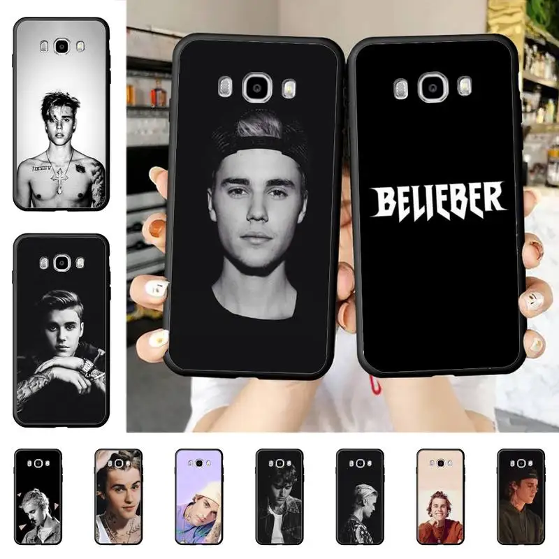 

YNDFCNB Fashion Justin Bieber Phone Case for Samsung J 4 5 6 7 8 prime plus 2018 2017 2016 J7 core