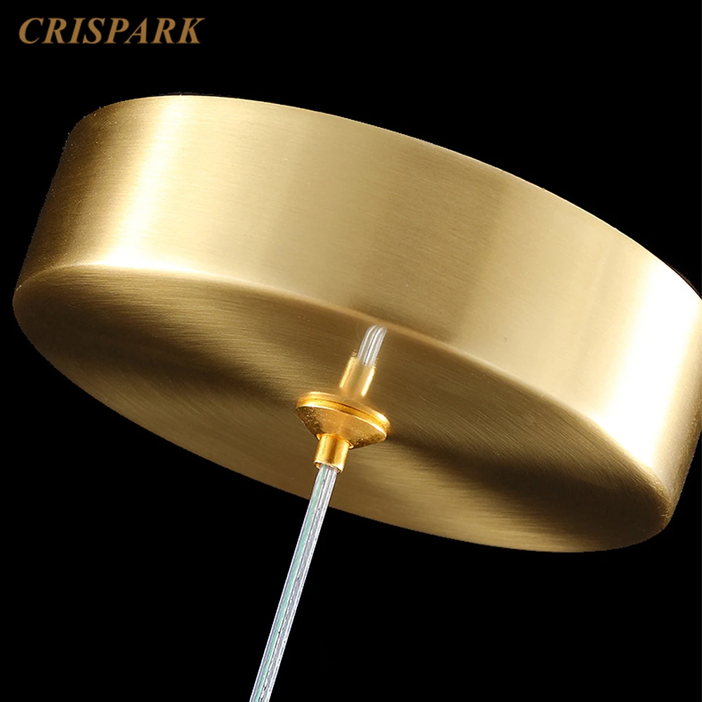 

Modern Crystal Ceiling Lamp LED Luxury Brass Stair Ceiling Chandelier Indoor Lighting Cristal Pendant Hanging Light Fixtures