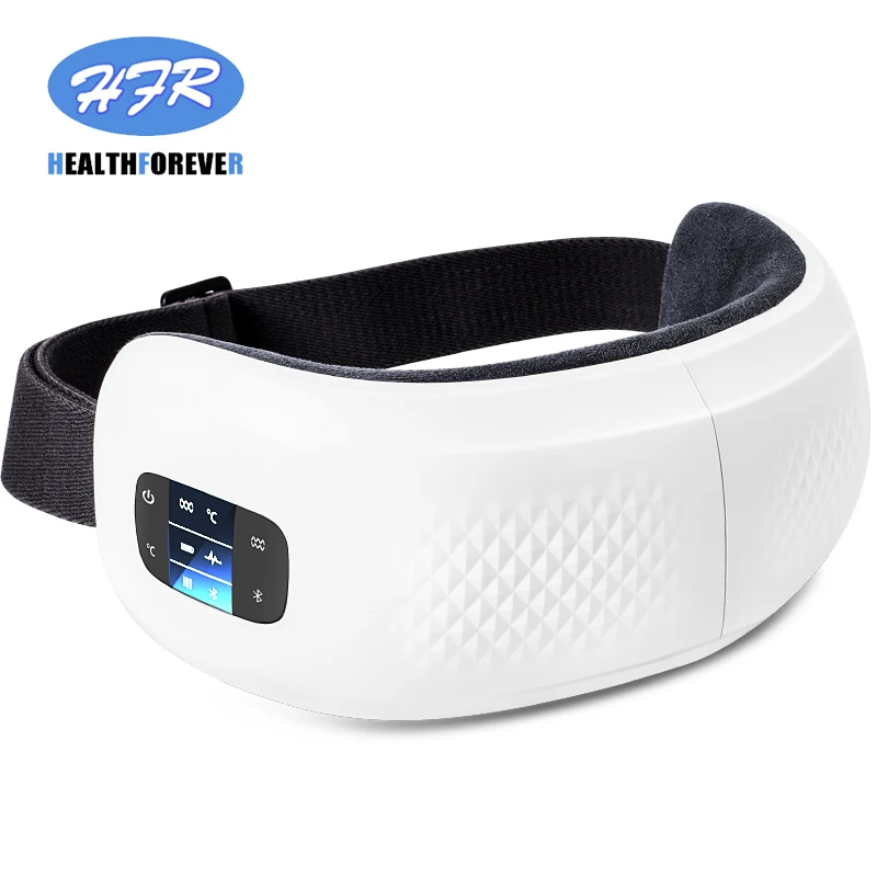 Smart Eye Massager Anti Wrinkles Eyes Massage for Tired Air Compression Heated Goggles Dark Circles Remove with Travel Case | Красота и