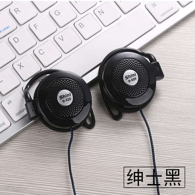 Shini наушники S520 общего назначения ушные крючки гарнитура с микрофоном для iPhone