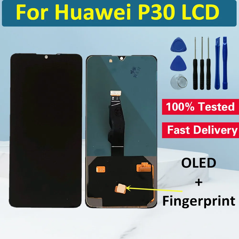 Тестирование на органических светодиодах с ЖК-дисплеем для Huawei P30 ЖК-дисплей