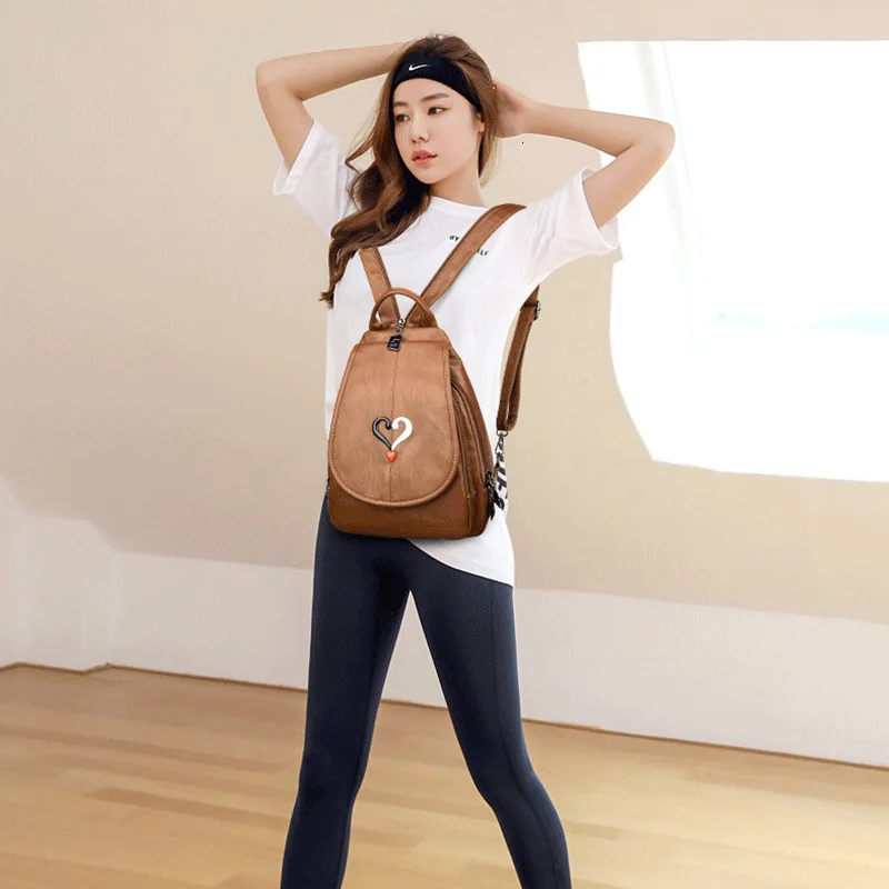 2019 Women Backpacks For Girls Sac a Dos Female High Quality Large Capacity Travel Bagpack Ladies School Bags Preppy | Багаж и сумки