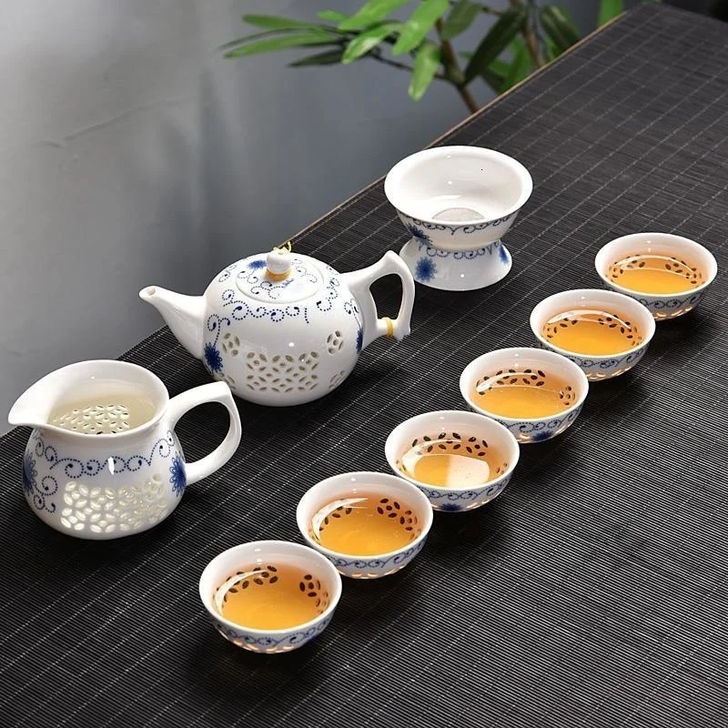 

Do Kuchni Afternoon With Infuser Mutfak Aksesuarlari Garden Teapot Teaware Home Decoration Accessories Pot China Chinese Tea Set