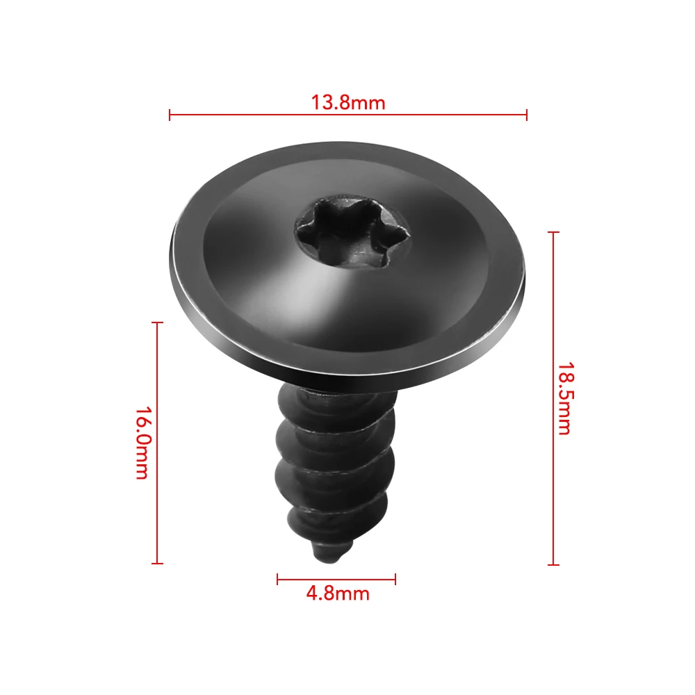 Крышка двигателя автомобиля передний бампер поддона Splashguard колесная арка Torx Винт