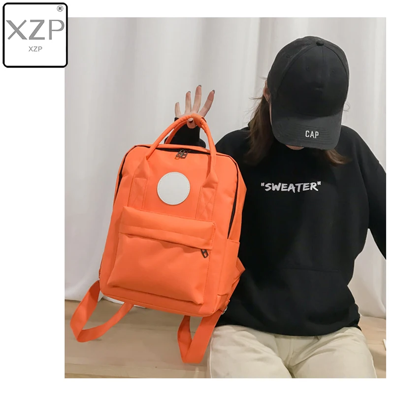 XZP Для женщин мужчины рюкзак для школьников подростков девочек Винтаж стильная