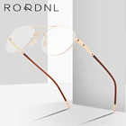 Круглый Оптическая оправа для очков для мужчин Ретро близорукость очки с оправой для мужчин нержавеющая сталь оправы для очков модный бренд