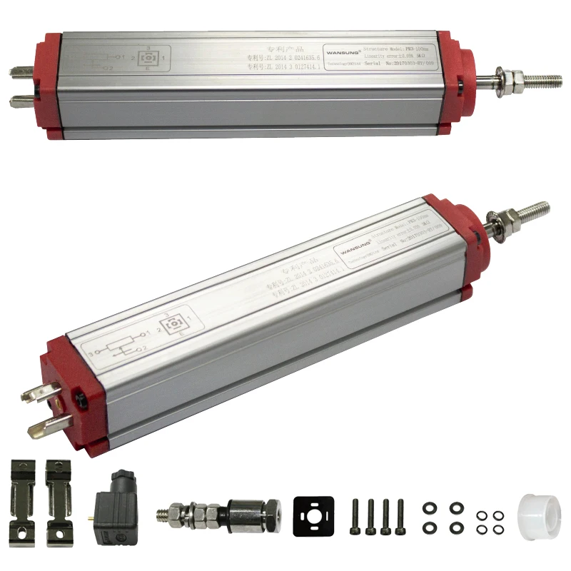 Sensor de Deslocamento Linear Digital Máquina de Moldagem por Injeção Haste de Tração Medição Instrumentos de medição de nível