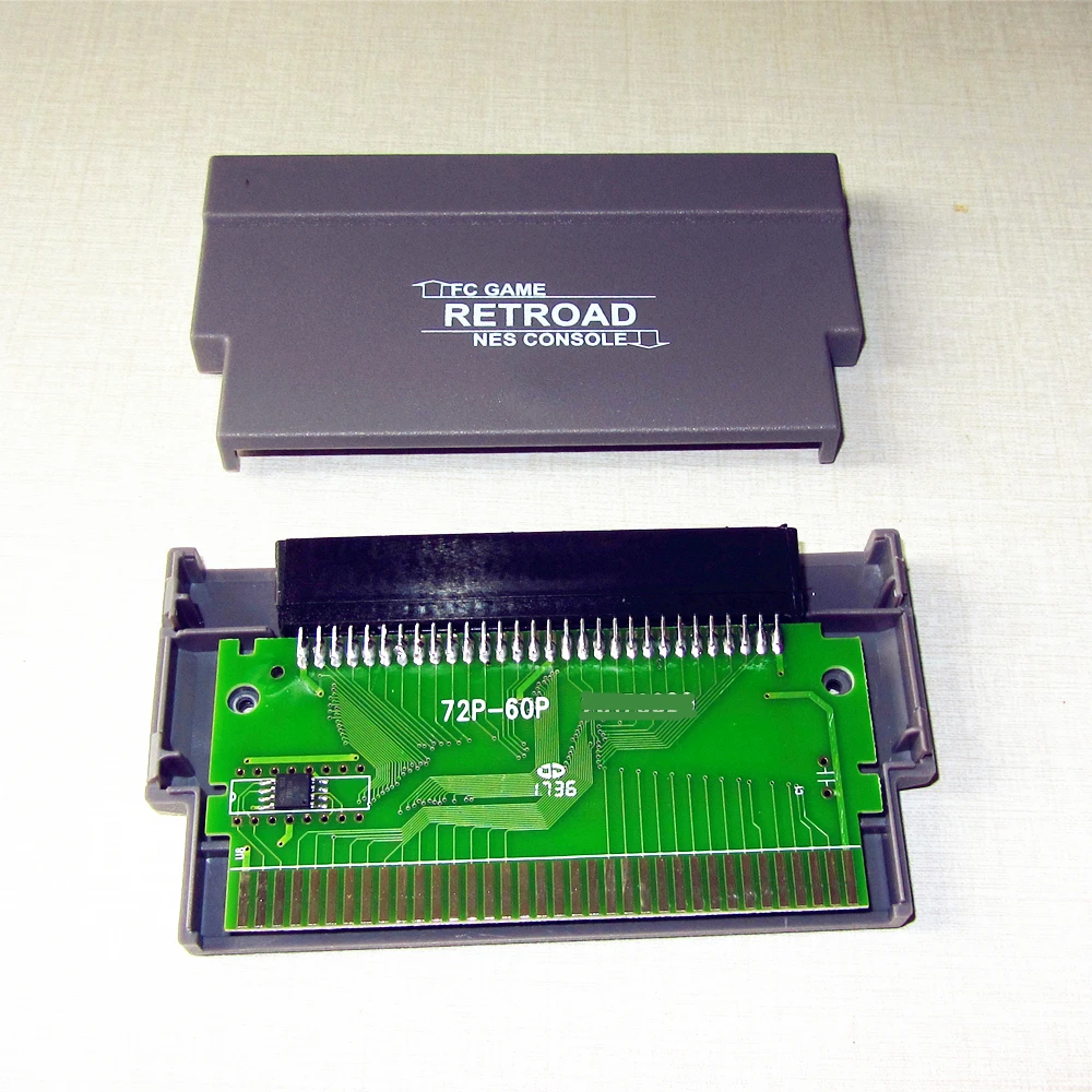 Переходник для 60-72 Pin игровой Картридж семейных компьютерных игр 60P на консоли NES |
