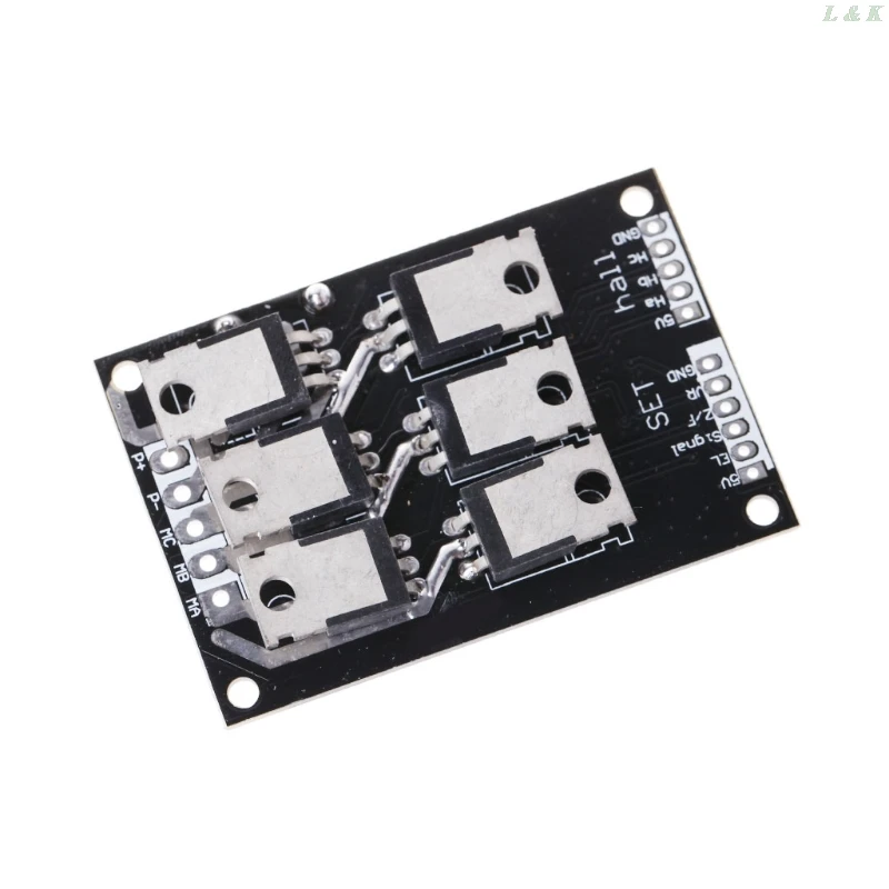 15A 500 Вт DC12V 36V бесщеточный контроллер скорости двигателя BLDC плата драйвера с