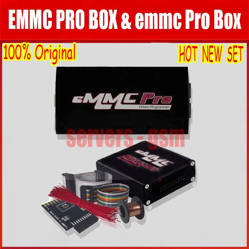 Горячая Распродажа Новинка 100% оригинальный памяти на носителе emmc Pro коробка & EMMC