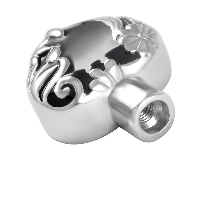 Красивая Хризантема сердце кулон ожерелье пепел keepsake pet memorial cremation ювелирные