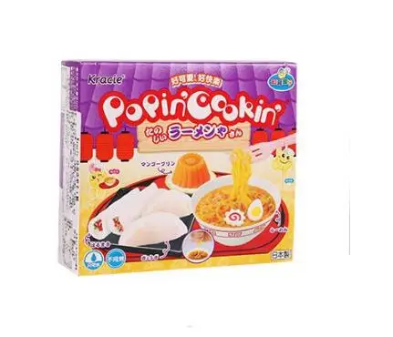 Японский Popin Cookin пицца. Kracie пицца кухня Cookin счастливый японский DIY игрушка ручной работы Рождественский подарок - Цвет: Насыщенный сапфировый