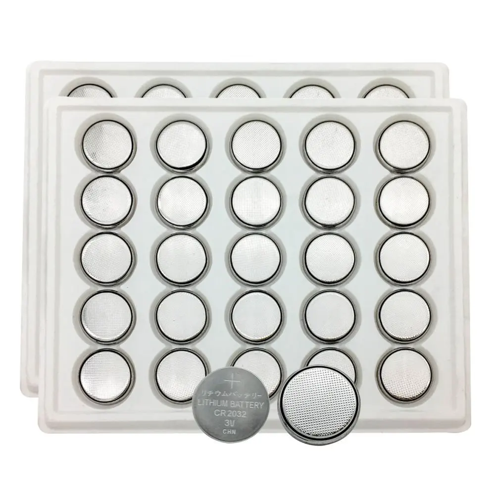 MJKAA 25 шт 2032 батареи CR2032 кнопки DL2032 KCR2032 5004LC ECR2032 celular barato|Часовые батарейки| |