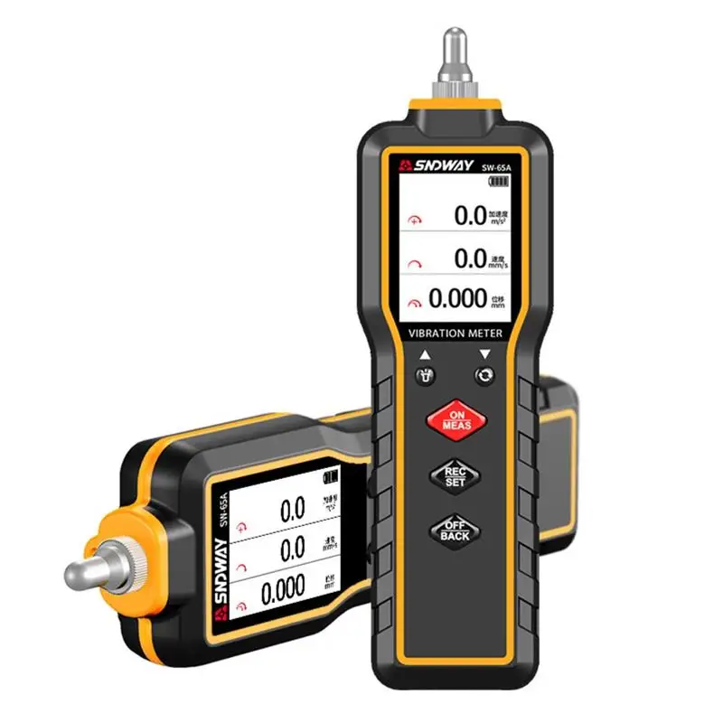 

SNDWAY SW-65A Portable Vibration Meter Vibration Measure Tool Vibrometer Handheld Vibration Meter Digital Vibration Meter
