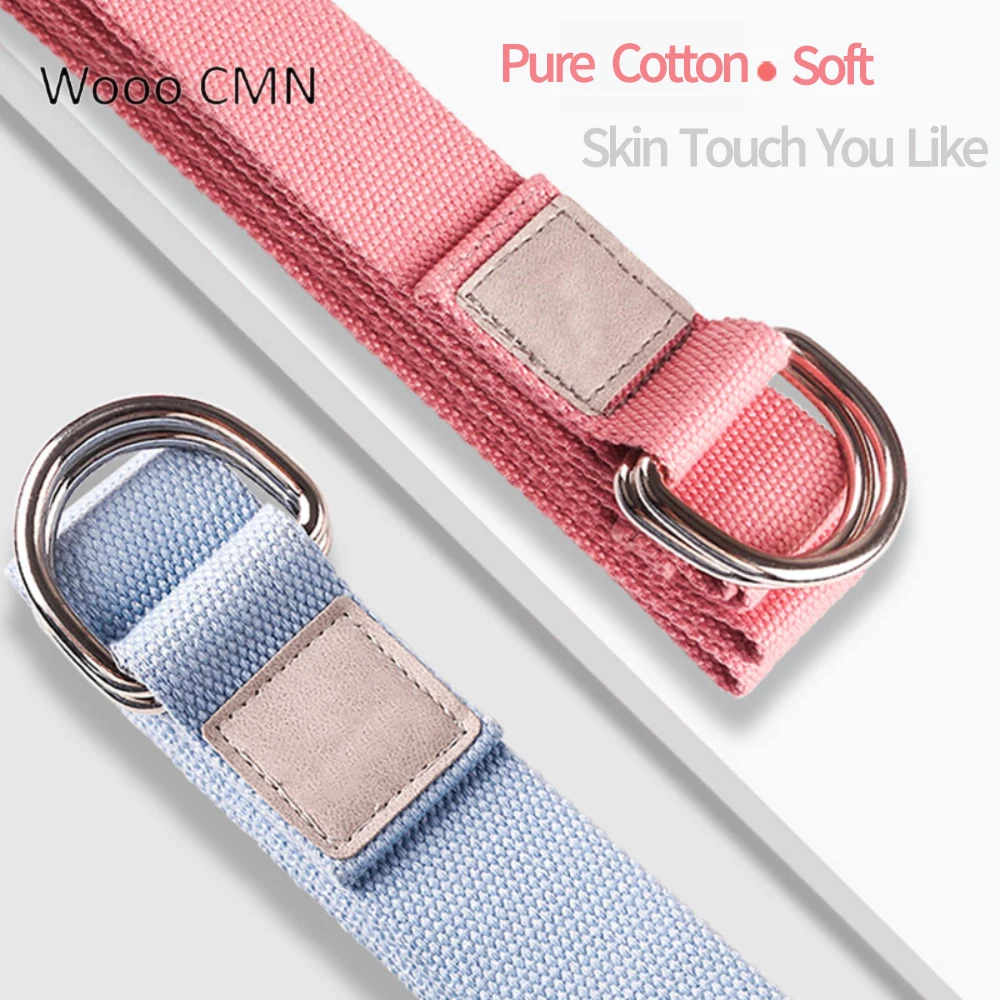 Йога Натяжная лента Регулируемый Фитнес ремень Спортивная гибкие ремни