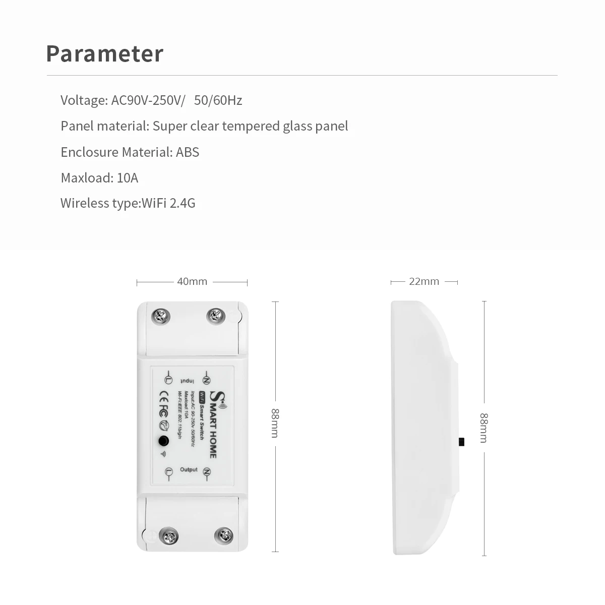 Умный светодиодный выключатель для лампы Apple Homekit/Tuya релейный дистанционное