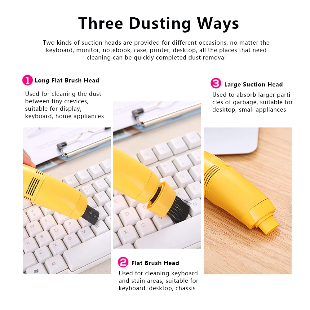 Ручной USB пылесос с клавиатурой|USB-гаджеты| |