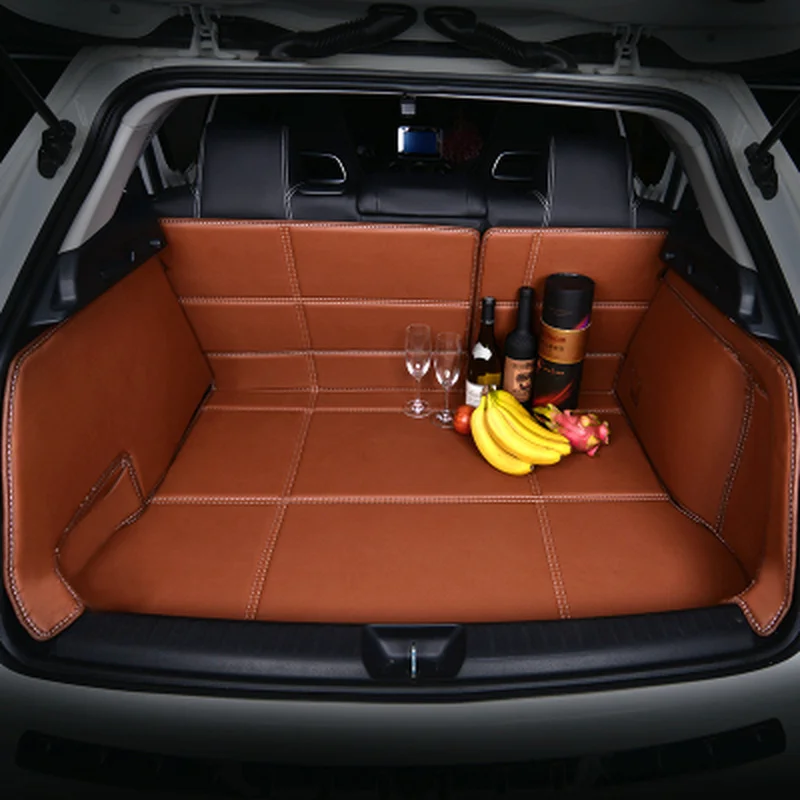 

Full Covered Waterproof Boot Carpets Non Slip Durable Custom Special Car Trunk Mats for Land Rover Range Rover Sport