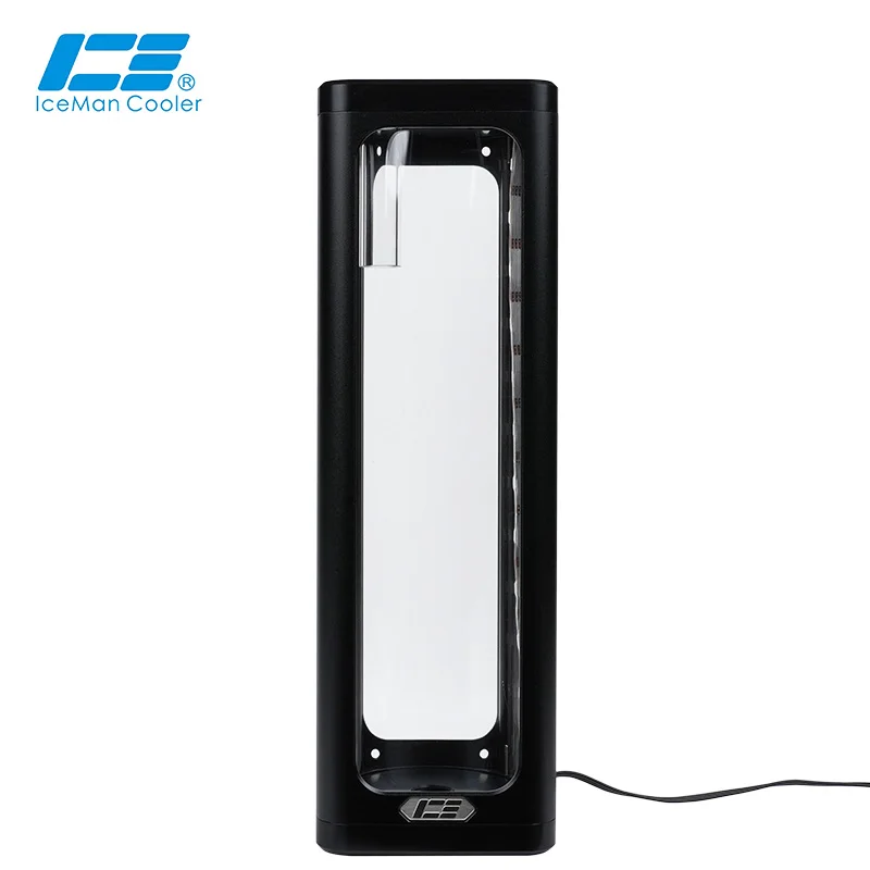 IceManCooler ICE-RX7 240 мм стеклянный резервуар для воды комбо 5В 3PIN ARGB светильник