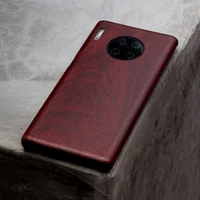 for huawei mate 30 mate 30 promate 40 walnut enony real wood rosewood redwood apricot mahogany wooden back hard case cover