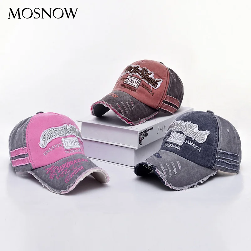 Мужская бейсбольная Кепка s повседневная Регулируемая Snapback в стиле ретро