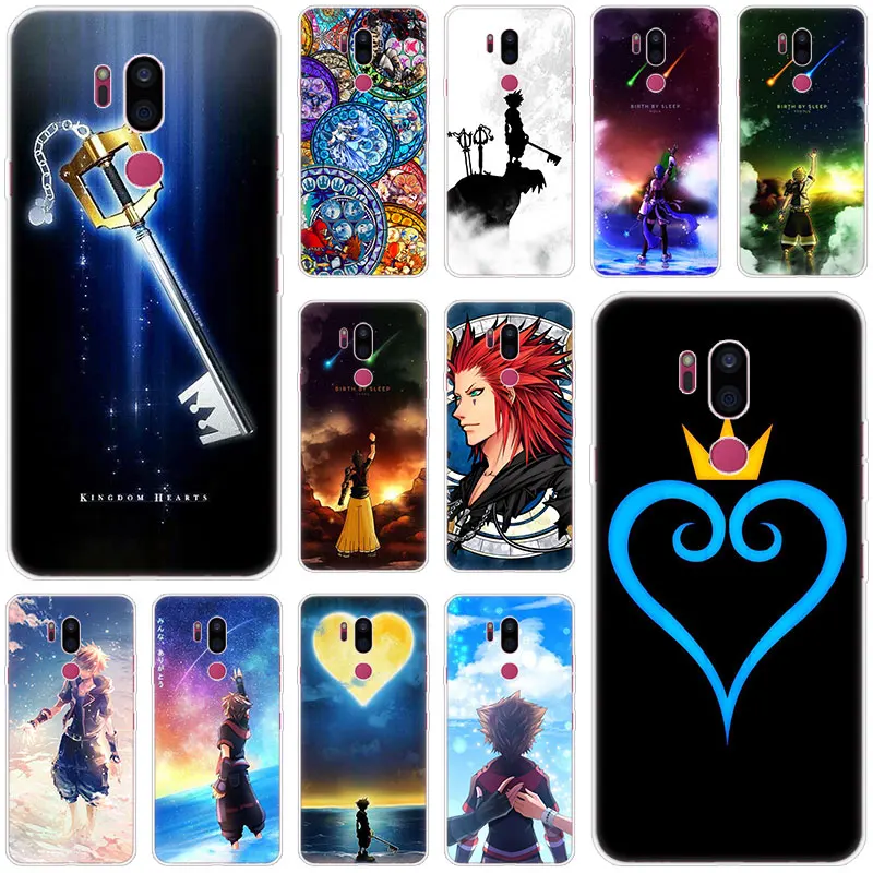 Аниме kingdom hearts чехол для LG G5 G6 мини G7 G8 G8S V20 V30 V40 V50 ThinQ Q6 Q7 Q8 Q9 Q60 W10 W30 Aristo 2 X Мощность 3