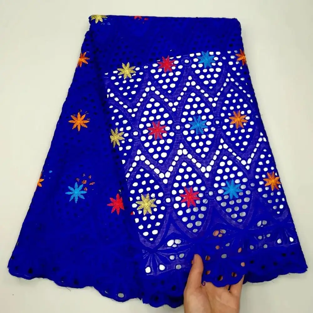 

NaXiu Nigerian Wedding African Lace Fabric Fashion African Cotton Swiss Voile Lace In Switzerland High Quality Dry Lace Fabric