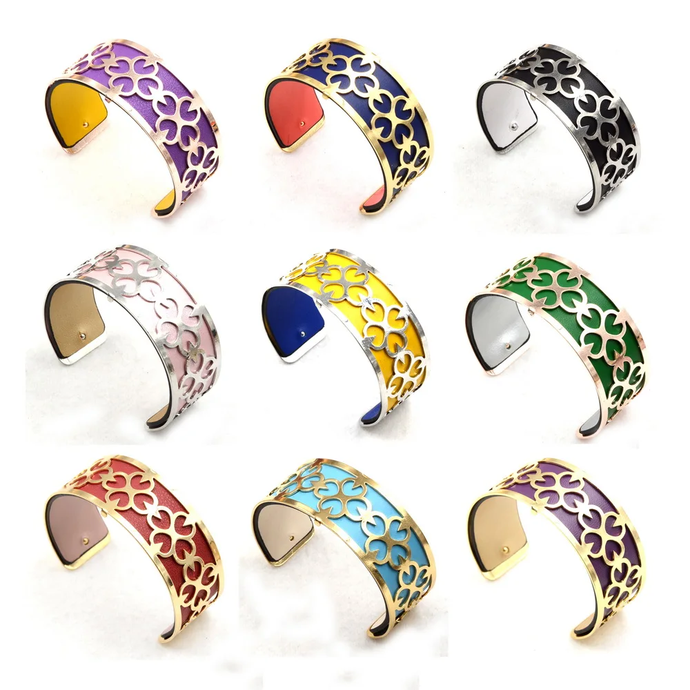 25 мм Best Friend геометрических браслеты Иисуса Двусторонняя кожа Украшение в виде