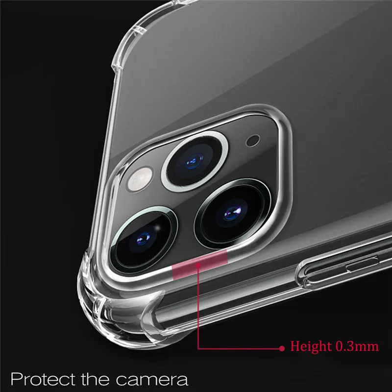 

Glass+transparent cases for iphone 12 pro max case back cover iphone 12pro camera lens iphone12 mini case on 12iphone pro max